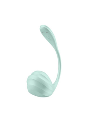 Oeuf vibrant vert menthe Smooth Petal Satisfyer - CC597862